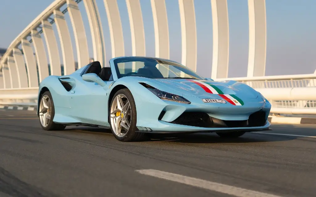 Ferrari F8 Tributo Spyder (Sky Blue) 2023
